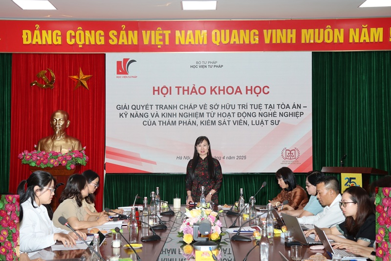 Giải quyết tranh chấp SHTT - Kỹ năng, kinh nghiệm từ hoạt động nghề nghiệp thẩm phán, kiểm sát viên, luật sư